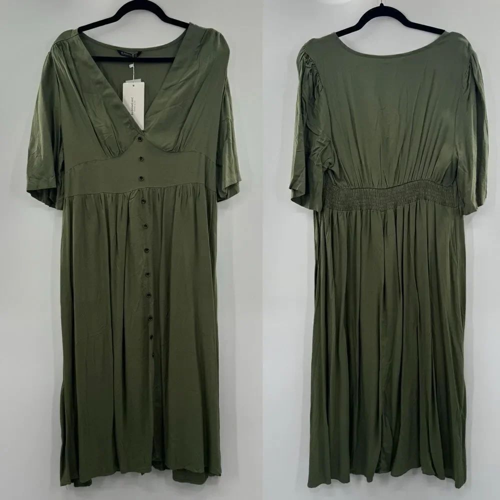 3For$20 BloomChic Green NWT Dress size: Large